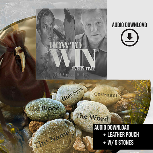 How To Win - Digital Download Audio + Leather Pouch and 5 Smooth Stones